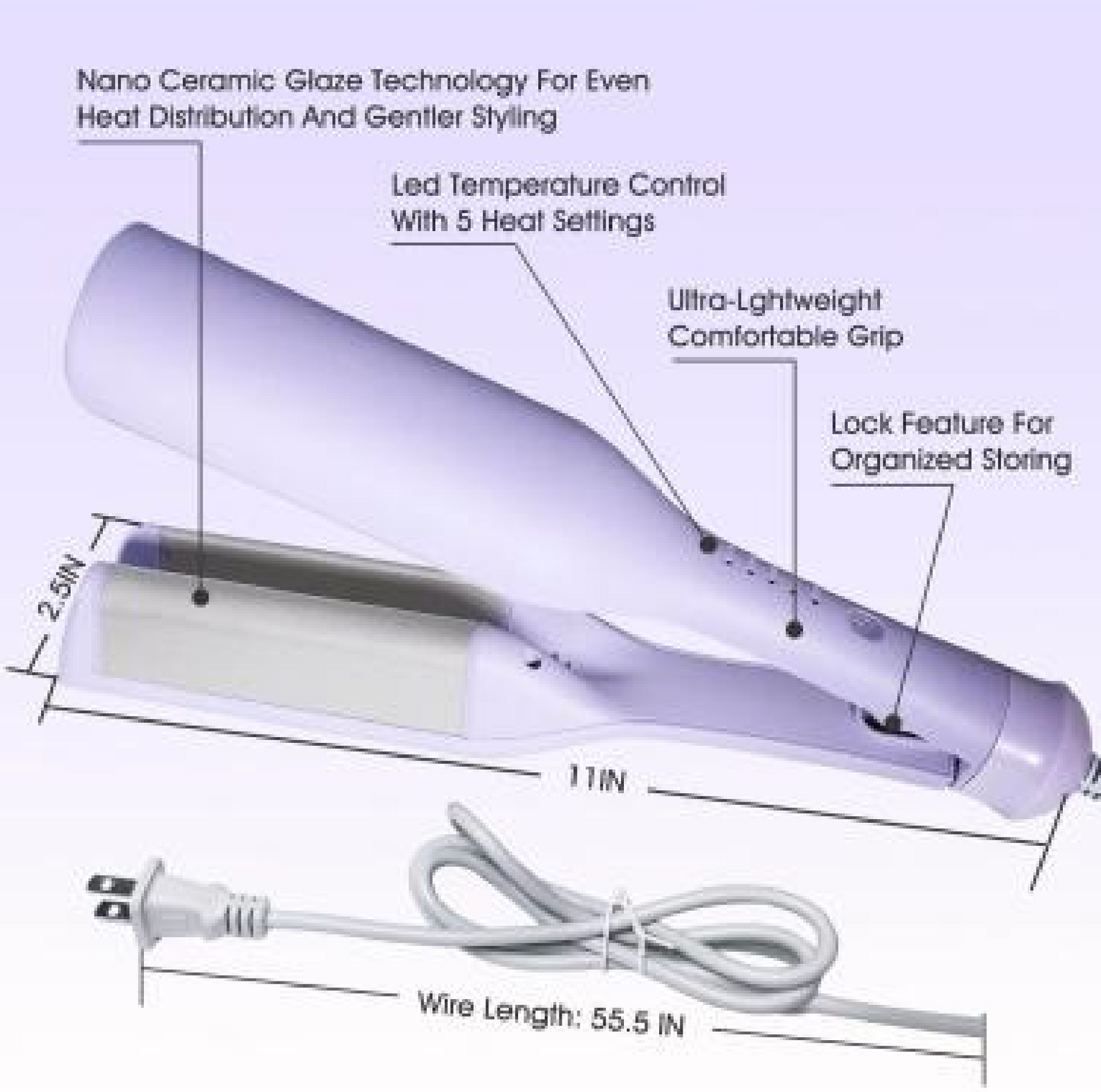 Deep U 36mm High Waver – Big Wave Styler